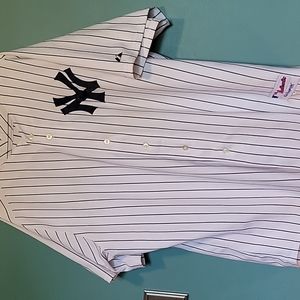 # 77 Sanchez Majestic Authentic pinstripes